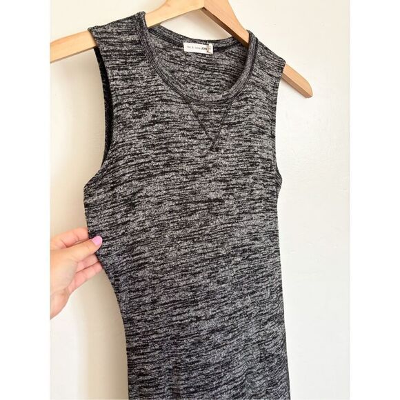 RAG & BONE BLACK HEATHER CUTOUT TWIST BACK SLEEVELESS DRESS SIZE SMALL - Picture 5 of 8